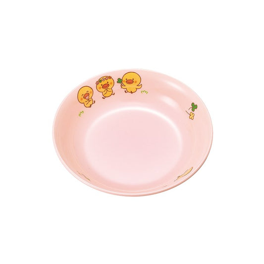 14cm丸深皿 ひよこ/ピンク D52 HIP