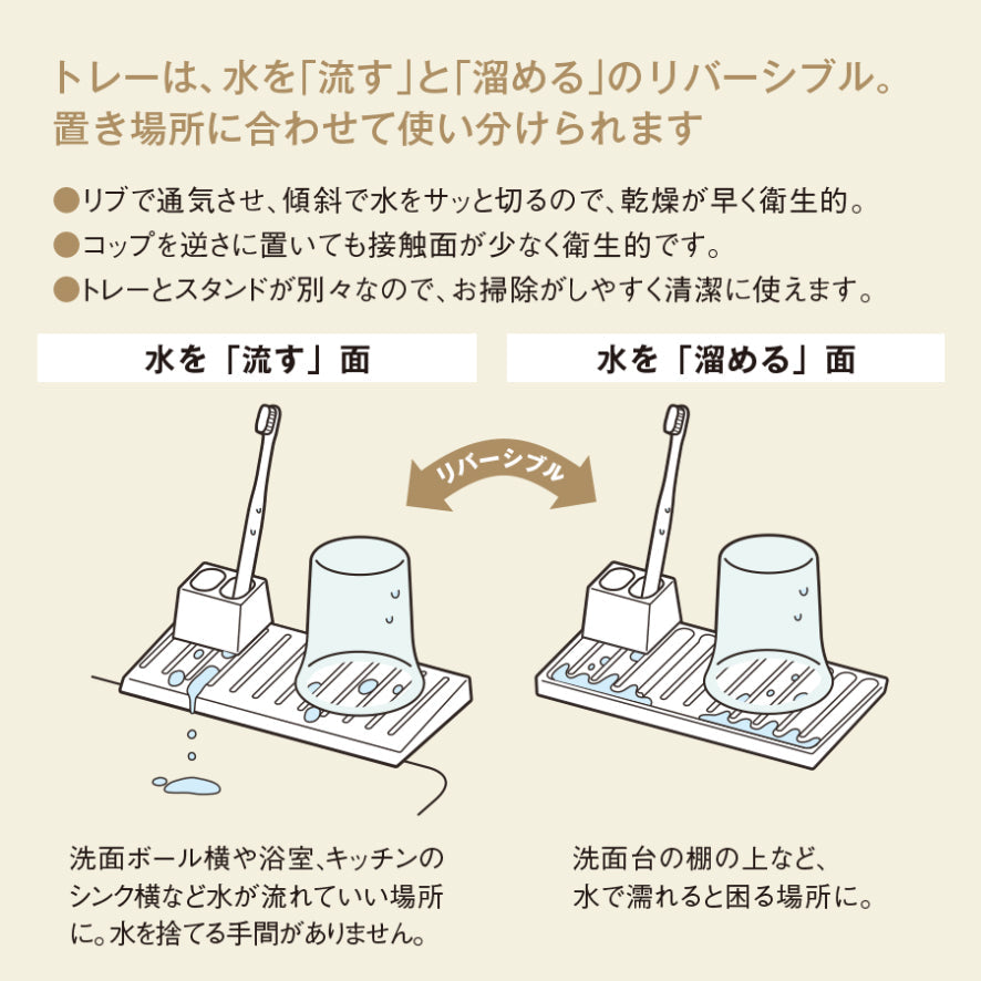 ハブラシスタンド